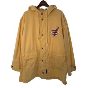 Vintage Tigger Winnie the Pooh‎ Disney Yellow Hooded Jacket Mens Lg SALE